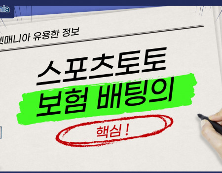 스포츠토토 보험 배팅의 핵심