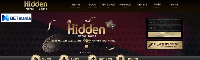 히든게임 카지노 먹튀사이트 주소 검증 도메인