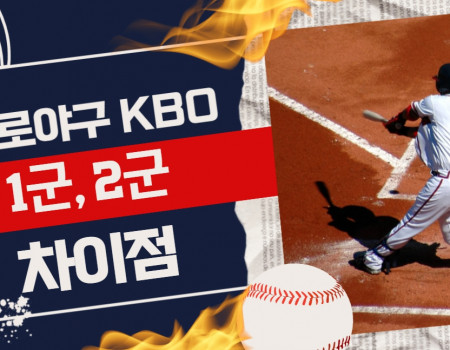 한국 프로야구 KBO 리그 1군과 2군의 차이점