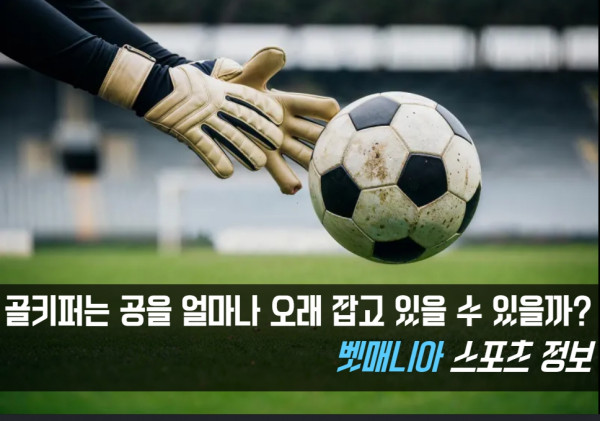 골키퍼 공 소유